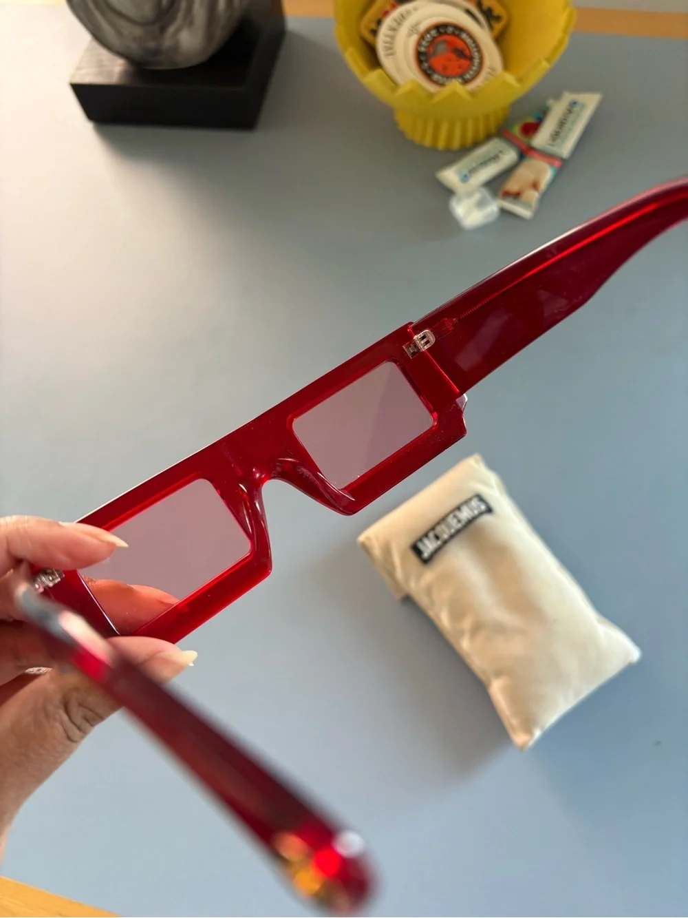 Jacquemus | Red Sunglasses